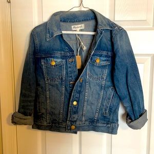 Madewell women’s denim jacket.